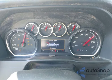 2019 Chevrolet Silverado 1500 Rst from USA, damaged, VIN 1GCUYEED9KZ120185